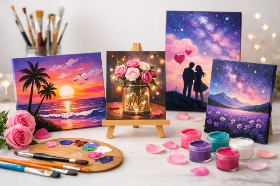 15 Easy Acrylic Painting Ideas for Adults