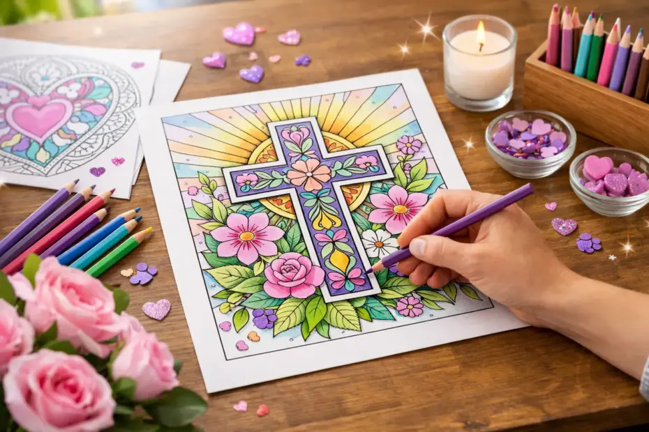 Christian Coloring Pages for Adults to Enjoy