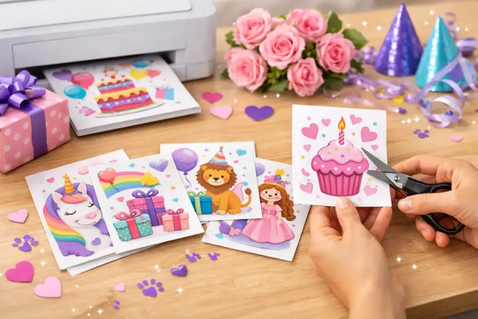 Printable Birthday Cards for Kids Made Easy