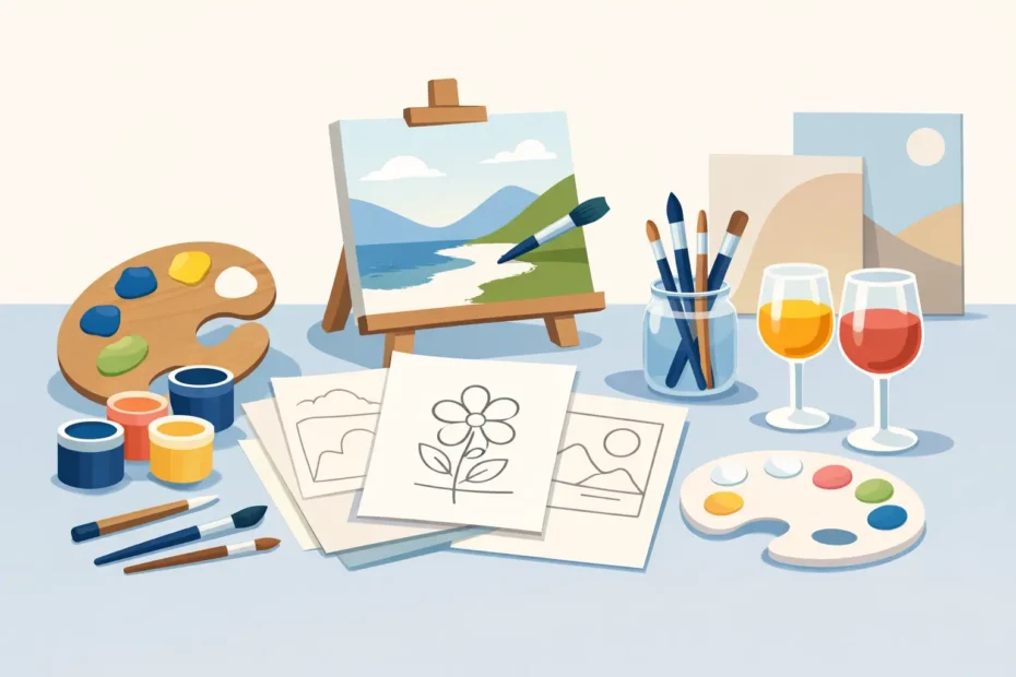 Printable Paint Party Templates Made Simple